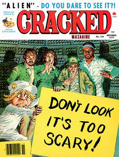 cracked magazine parody of alien