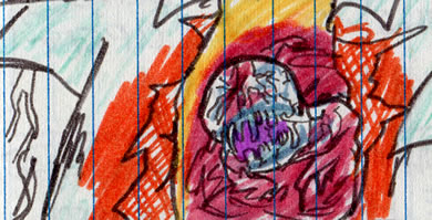 chestburster comic panel