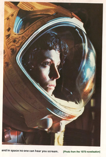 ripley in her helmet